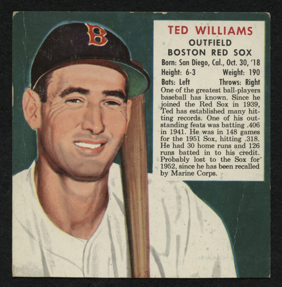 parts of Williams' life that Ted Williams would possibly regret; that ...
